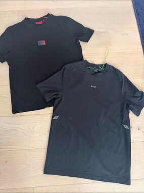 Boss Black Short Sleeve Logo Tee Duo